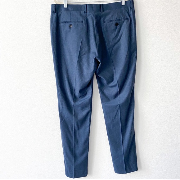 ❤️SOLD❤️Sandro Slim-Fit Tapered Wool-Flannel Trous - Picture 3 of 7